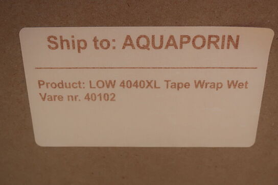 54 stk. LOW 4040XL Tape Wrap Wet AQUAPORIN Inside