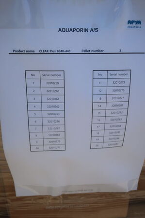 20 stk. CLEAR PLUS 8040-440 AQUAPORION Inside