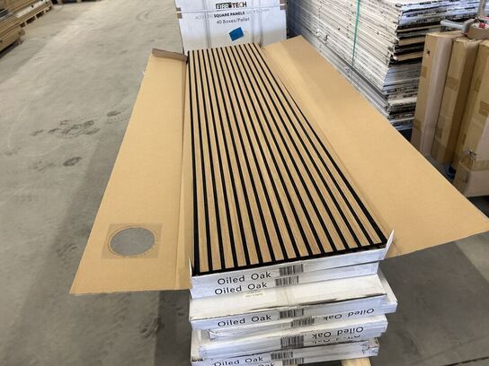 Fibrotech LIGHT Akustikpaneler OILED OAK 10stk