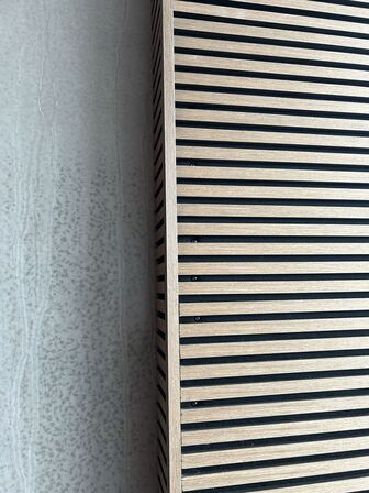 Akustik afslutningsliste OILED OAK 10stk
