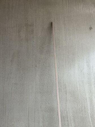 Akustik afslutningsliste GREY OAK 10 stk