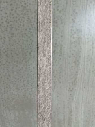 Akustik afslutningsliste GREY OAK 10 stk