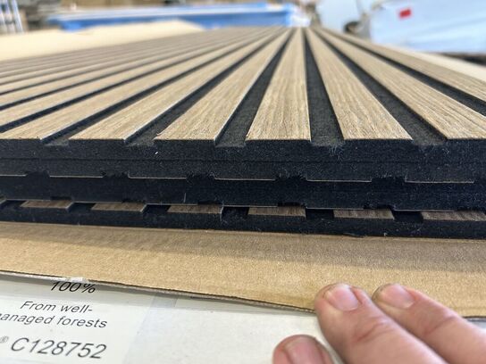 Fibrotech LIGHT Akustikpaneler SMOKED OAK 10stk