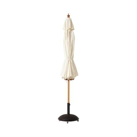 Parasol Ø 3 meter i natur
