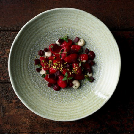 48 stk. Dudson Harvest Grain skål, grøn, 80 cl, ø25 cm