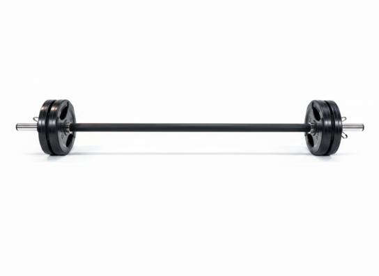 Aerobic vægtstang sæt på 22,5 kg - Nordic Strength SORT