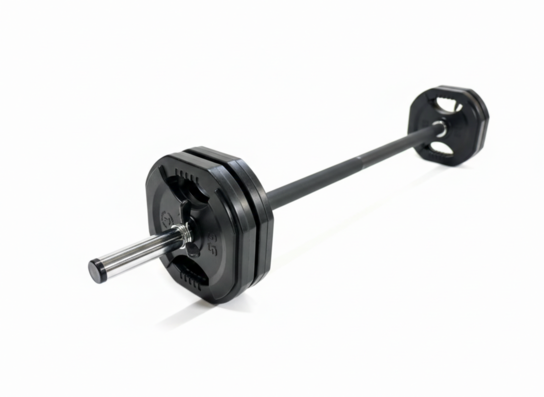 Aerobic vægtstang sæt på 22,5 kg - Nordic Strength SORT