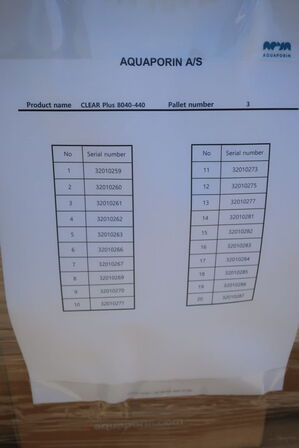 20 stk. CLEAR PLUS 8040-440 AQUAPORION Inside