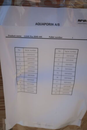 20 stk. CLEAR PLUS 8040-440 AQUAPORION Inside