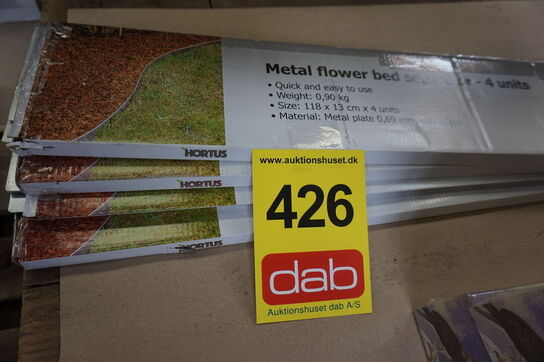 4 pk Hortus bedafgrænsere à 4 m 