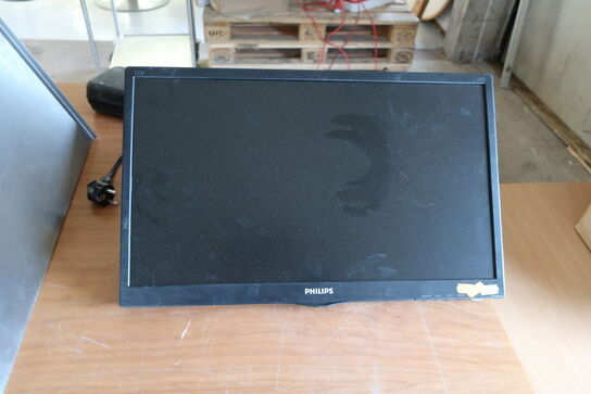 22" monitor PHILIPS 223V m. vægbeslag