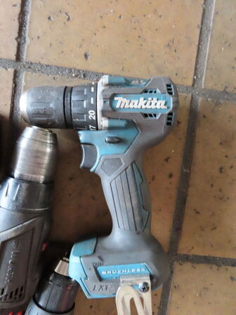 4 stk. El-værktøj MILWAUKEE, WÜRTH & MAKITA