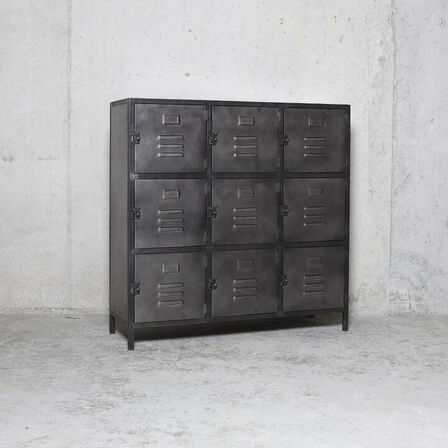 Nyt LOCKER skab 9 rums