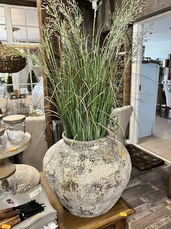 Vase m. Blomster