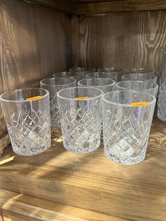 12 stk. Vandglas