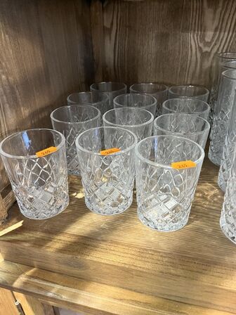 12 stk. Vandglas