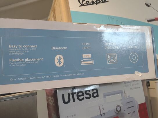 Bluetooth tv-højtaler, ubrugt  PHILIPS