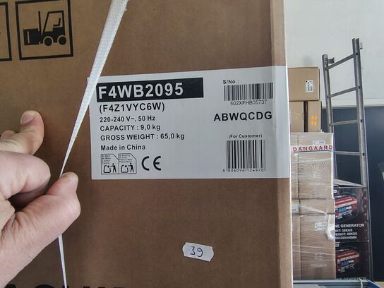 Vaskemaskine, ubrugt  LG 