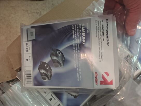 Parti støvsugerposer, mange varianter