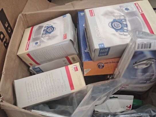 Støvsuger reservedele, ubrugt 