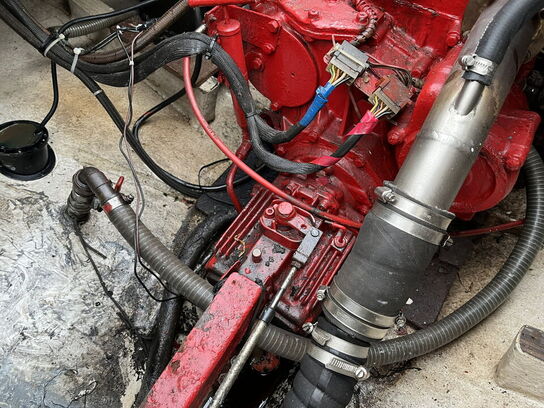 26 fod Starlet med frembygget styrehus, glasfiber, 2 køjer