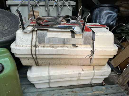 2 stk. redningsflåder, VIKING, til 4 pers. 