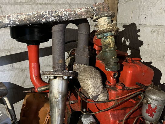 Bådmotor, 3 cyl. 45hk, BUCH diesel m. reversgear