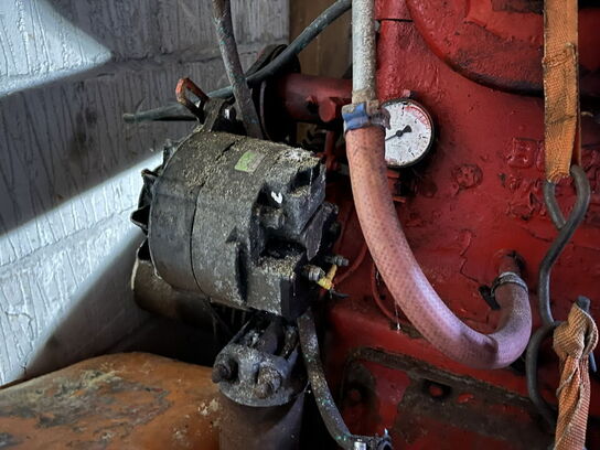 Bådmotor, 3 cyl. 45hk, BUCH diesel m. reversgear