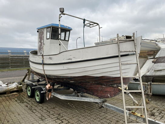 18 fod damjolle, Fåborg, glasfiber