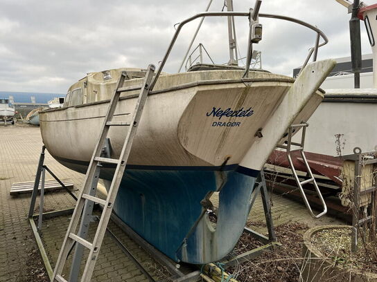 24 fod sejlbåd, MASKOT 24, glasfiber, mast medfølger