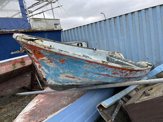 15 fod jolle, glasfiber