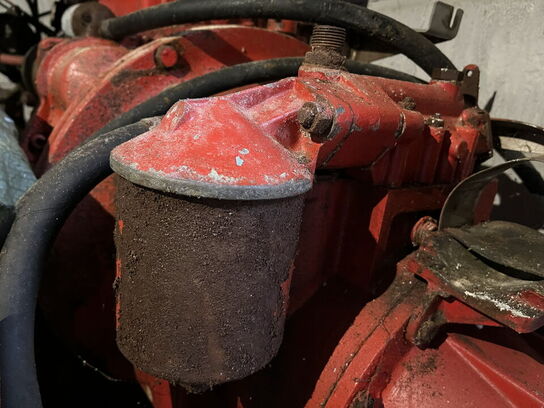 Bådmotor, 3 cyl. 45hk, BUCH diesel m. reversgear