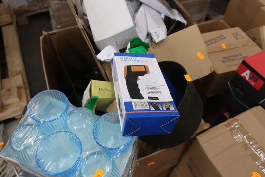 Thermometer, glas, fade m.v. 