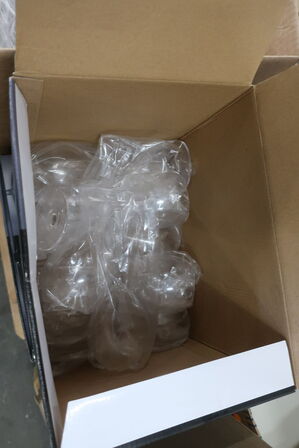 35 stk. champagneglas af plast