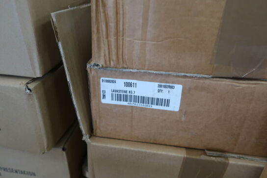 Diverse tallerkner, fade, lavasten m.v. 