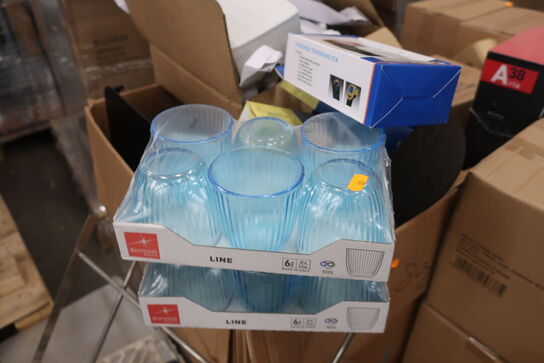 Thermometer, glas, fade m.v. 