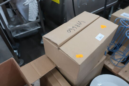 Diverse tallerkner, fade, lavasten m.v. 