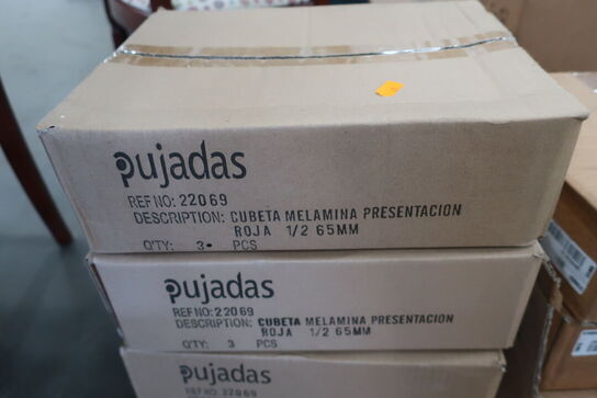 15 stk. melaminfade PUJADAS