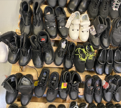 50 par Assorterede sikkerhedssko i forskellige brands