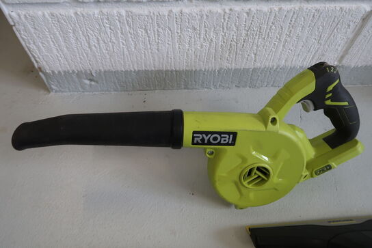 Ryobi akku blæser & Kärcher vinduesmaskine