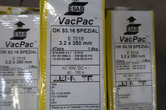 10 pk. Esab Elektroder 5316 3,2x350mm VP 1,6kg