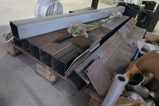Grenreol med stort parti metal - alu, rustfri stål, jern m.m.
