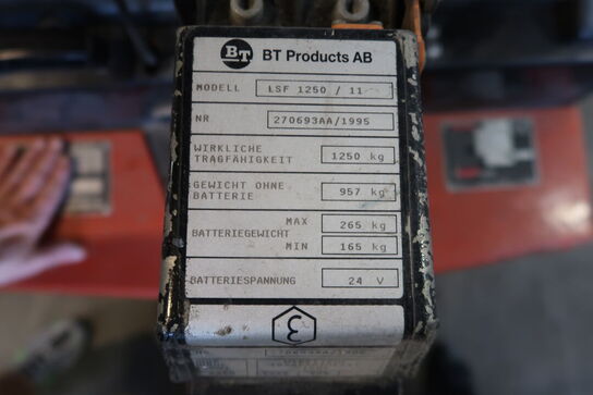 El-stabler, TCM BT LSF 1250/11
