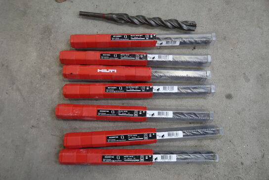 12 stk. Hilti bor