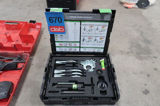 Kukko Hydraulic 4-puller-set 845-150