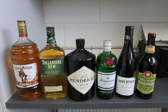 Diverse vin & spiritus - flere i anbrud 