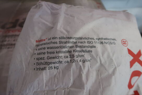6 poser Sintox Strålgranulat 0,2–1,0 mm 25 kg