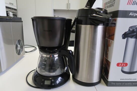 Kaffemaskine & termokande 