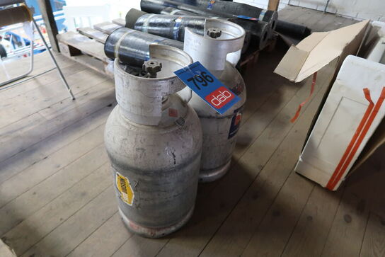 2 stk. Gasflasker 