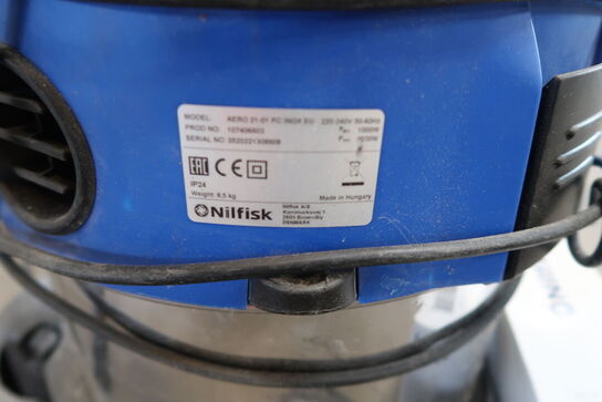 Nilfisk AERO 21 INOX våd/tør støvsuger